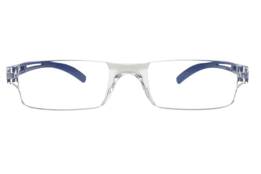 Lesebrille I Need You Joy blau frontal