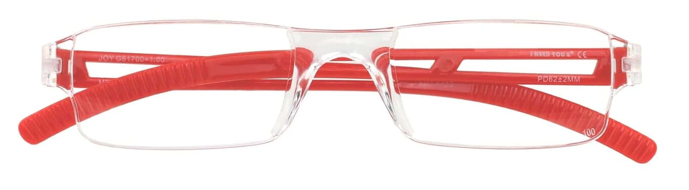 INY-JOY-ROT geschlossen Lesebrille I Need You Joy rot geschlossen
