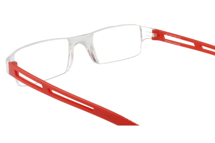 INY-JOY-ROT inside Reading glasses I NEED YOU Joy red inside