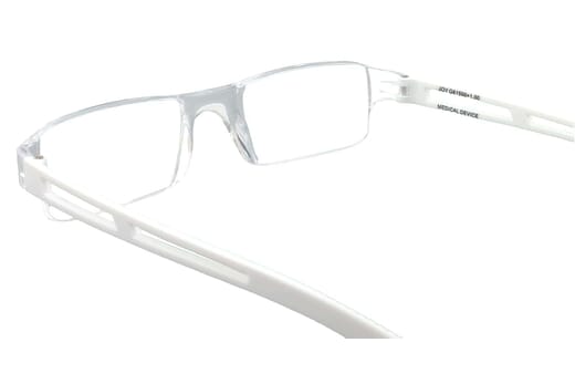 Lesebrille I Need You Joy weiss innen