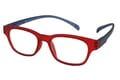 KLA-03-REDBLUE lateral Reading glasses Klammeraffe 03 red blue sideways