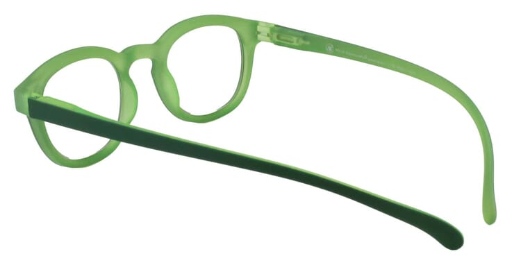 KLA-14BLAUFILTER-GREEN-GREEN innen Blaulichtfilter Brille Klammeraffe 14 Green innen