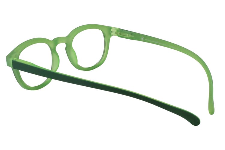KLA-14BLAUFILTER-GREEN-GREEN innen Blaulichtfilter Brille Klammeraffe 14 Green innen