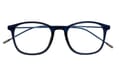 LXO-4153-BLAU frontal Lesebrille Lexxoo 4153 blau frontal