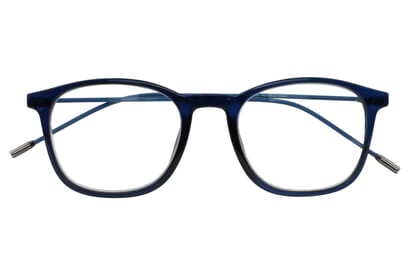 LXO-4153-BLAU frontal Lesebrille Lexxoo 4153 blau frontal