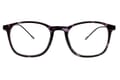 LXO-4153-DEMI-LILA frontal Lesebrille Lexxoo 4153 demi-lila frontal