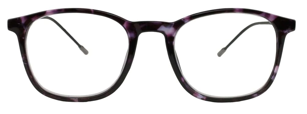 LXO-4153-DEMI-LILA frontal Reading glasses LEXXOO 4153 demi-purple frontal