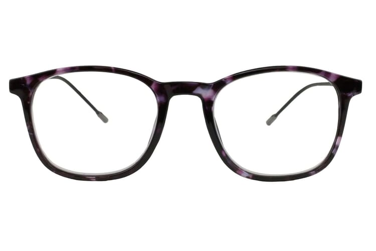 LXO-4153-DEMI-LILA frontal Lesebrille Lexxoo 4153 demi-lila frontal