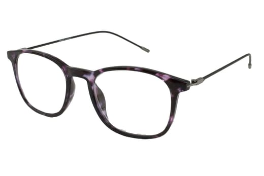 Lesebrille Lexxoo 4153 demi-lila seitlich