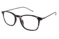 LXO-4153-DEMI-LILA seitlich Lesebrille Lexxoo 4153 demi-lila seitlich