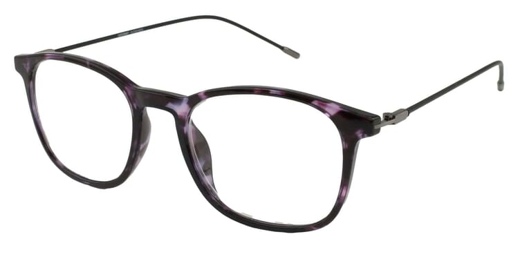 LXO-4153-DEMI-LILA seitlich Lesebrille Lexxoo 4153 demi-lila seitlich