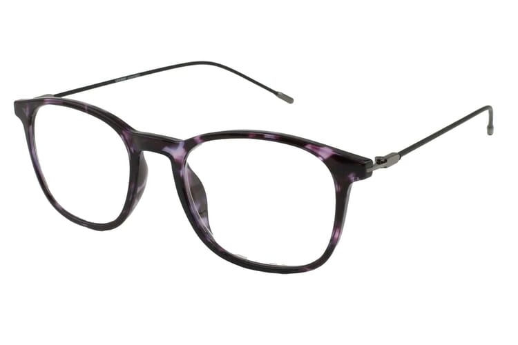 LXO-4153-DEMI-LILA seitlich Lesebrille Lexxoo 4153 demi-lila seitlich
