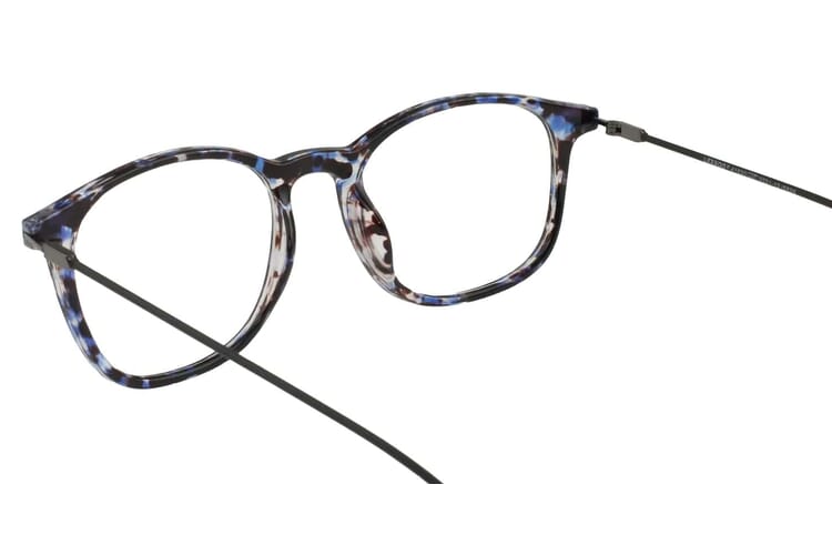 LXO-4153-GRAU-SCHWARZ-BLAU innen Lesebrille Lexxoo 4153 grau-schwarz-blau innen