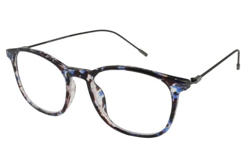 Lesebrille Lexxoo 4153 grau-schwarz-blau seitlich