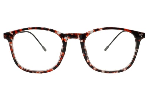 Lesebrille Lexxoo 4153 grau-schwarz-rot frontal