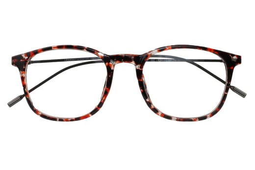 Lesebrille Lexxoo 4153 grau-schwarz-rot geschlossen