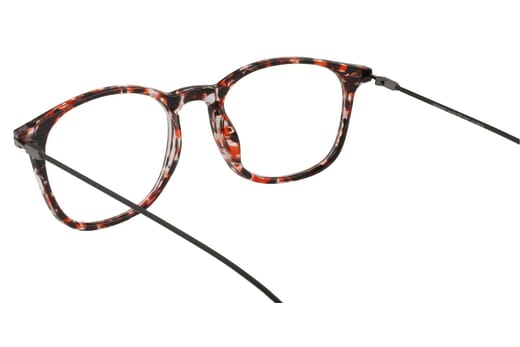 Lesebrille Lexxoo 4153 grau-schwarz-rot innen