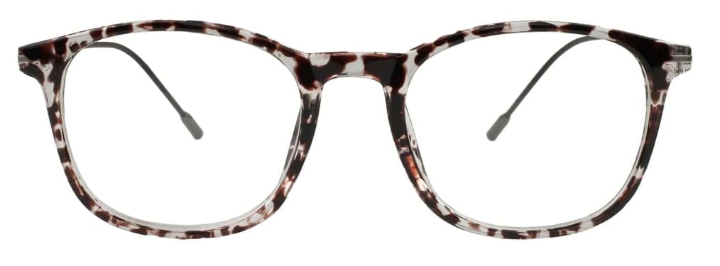 LXO-4153-GRAU-SCHWARZ frontal Lesebrille Lexxoo 4153 grau-schwarz frontal