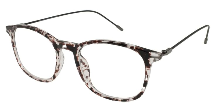 LXO-4153-GRAU-SCHWARZ seitlich Lesebrille Lexxoo 4153 grau-schwarz seitlich