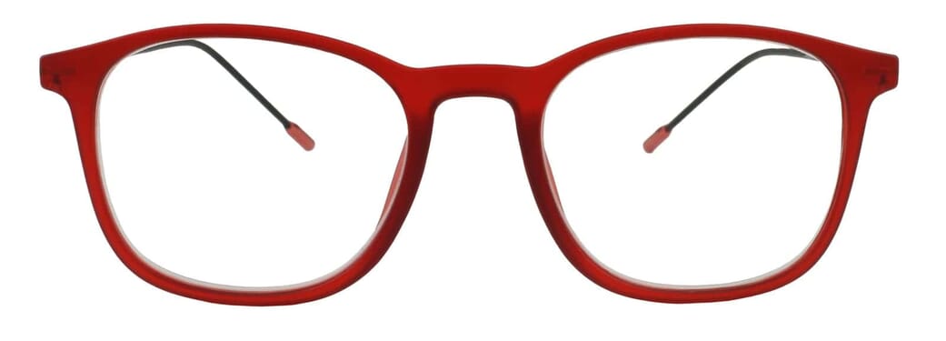 LXO-4153-ROT frontal Lesebrille Lexxoo 4153 rot frontal