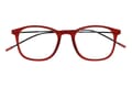 LXO-4153-ROT geschlossen Lesebrille Lexxoo 4153 rot geschlossen