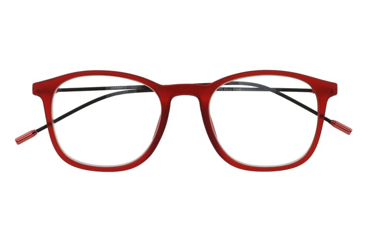 LXO-4153-ROT geschlossen Lesebrille Lexxoo 4153 rot geschlossen