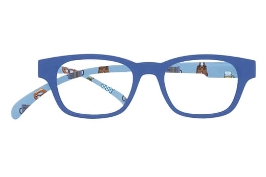 Lesebrille Klammeraffe 03 blaue wiesn