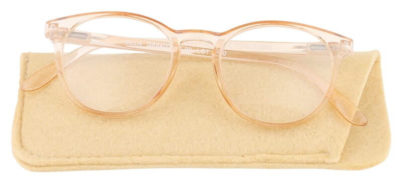 i-need-you-ELLA-beige-with-case Reading glasses Product image I NEED YOU Ella beige