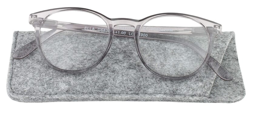 i-need-you-ELLA-grau-mit-etui Lesebrille Produktbild I Need You Ella grau