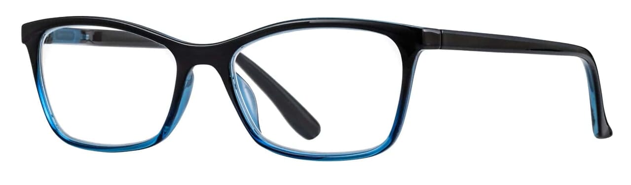 LEXXOO-4092-schwarz-blau Lesebrille Lexxoo 4092 schwarz-blau