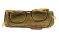 11-golden-green-mit-etui Lesebrille Klammeraffe No. 11 golden green mit Etui