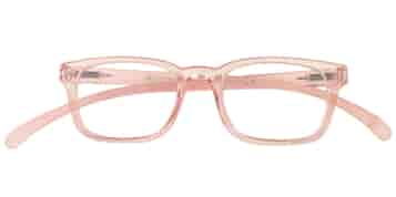 Lesebrille Klammeraffe No. 11 perlrose frontal