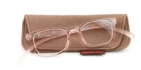 Reading glasses Klammeraffe No. 11 pearl rose with case