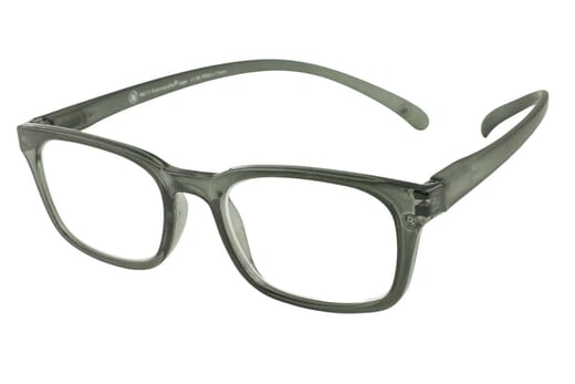 Lesebrille Klammeraffe No. 11 sage seitlich