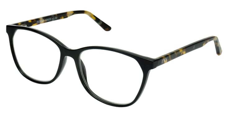 I NEED YOU Lesebrille Donna schwarz seitlich Lesebrille I NEED YOU Donna schwarz seitlich