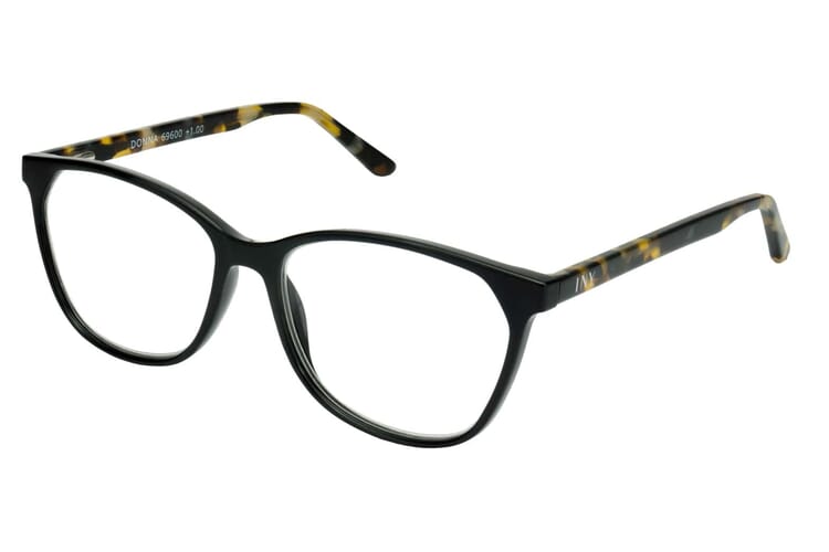 I NEED YOU reading glasses Donna black sideways Reading glasses I NEED YOU Donna black sideways