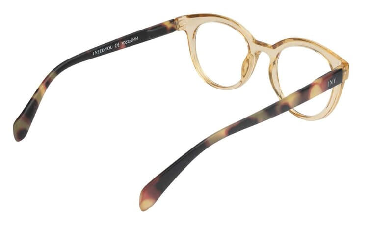 I NEED YOU Lesebrille Jackie beige innen Lesebrille I NEED YOU Jackie beige innen