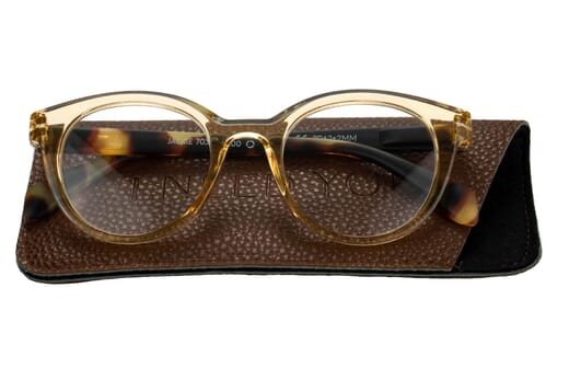 Reading glasses I NEED YOU Jackie beige with case