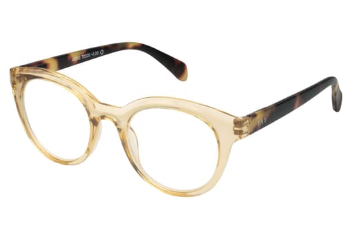 Reading glasses I NEED YOU Jackie beige sideways