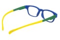 Klammeraffe Lesebrille No. 03 blue-green-yellow innen Lesebrille Klammeraffe No. 03 blue-green-yellow innen