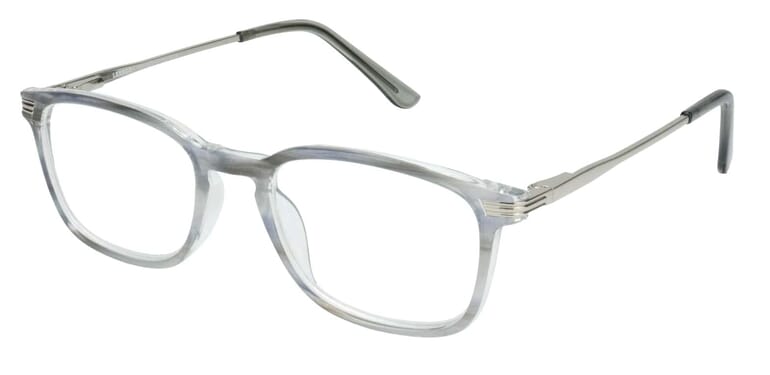 LEXXOO Lesebrille 4240B hellgrau seitlich Lesebrille LEXXOO 4240B hellgrau seitlich