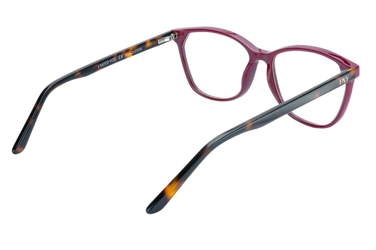 Lesebrille I Need You Donna weinrot innen Lesebrille I Need You Donna weinrot innen