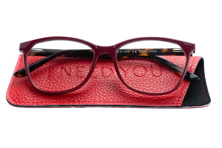 Lesebrille I Need You Donna weinrot mit etui Lesebrille I Need You Donna weinrot mit etui