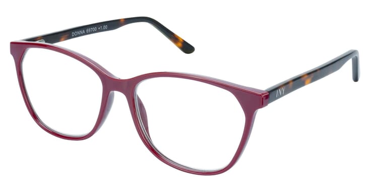 Lesebrille I Need You Donna weinrot seitlich Lesebrille I Need You Donna weinrot seitlich