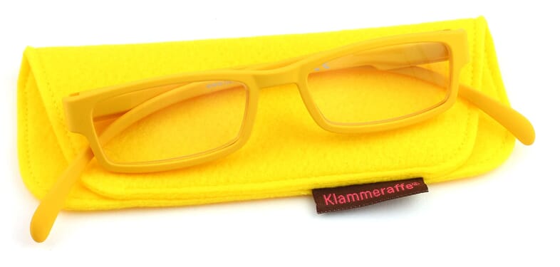 klammeraffe-lesebrille-01-sunny-mit-etui Lesebrille Klammeraffe No. 01 sunny mit Etui