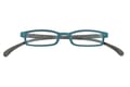 Reading glasses Klammeraffe 02 petrol-brown closed Reading glasses Klammeraffe 02 petrol-brown closed