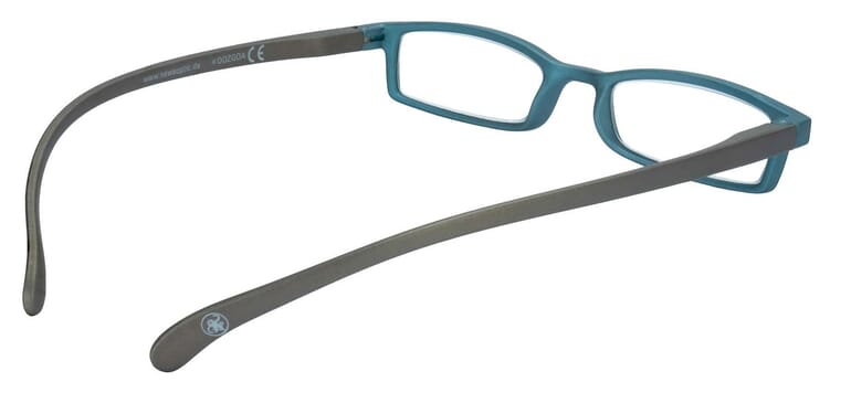 Lesebrille Klammeraffe 02 petrol-brown innen Lesebrille Klammeraffe 02 petrol-brown innen