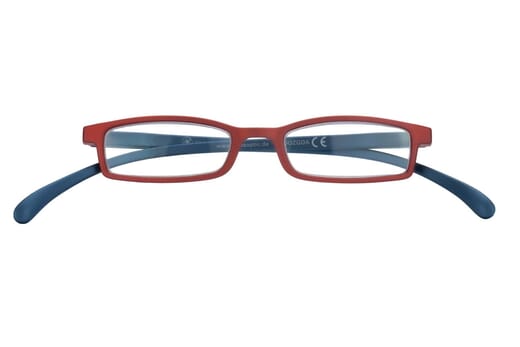 Reading glasses Klammeraffe 02 red-blue closed