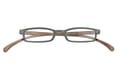 Lesebrille Klammeraffe 02 silver-copper geschlossen Lesebrille Klammeraffe 02 silver-copper geschlossen