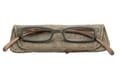 Lesebrille Klammeraffe 02 silver-copper mit etui Lesebrille Klammeraffe 02 silver-copper mit etui